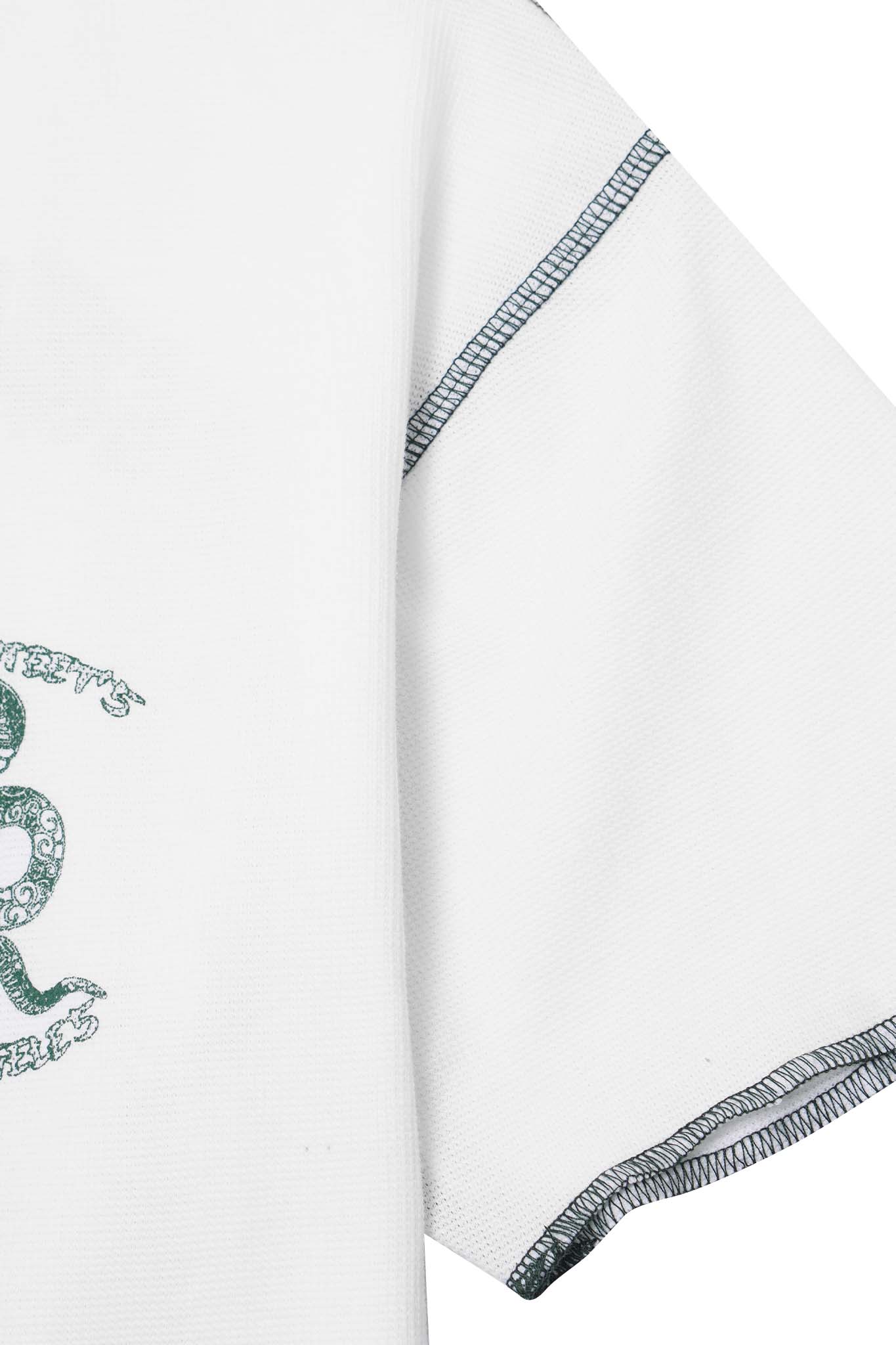 "YEAR OF THE SNAKE V2" WAFFLE TEE IN WHITE