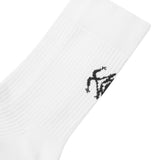 "COLLIDE" SOCKS IN WHITE