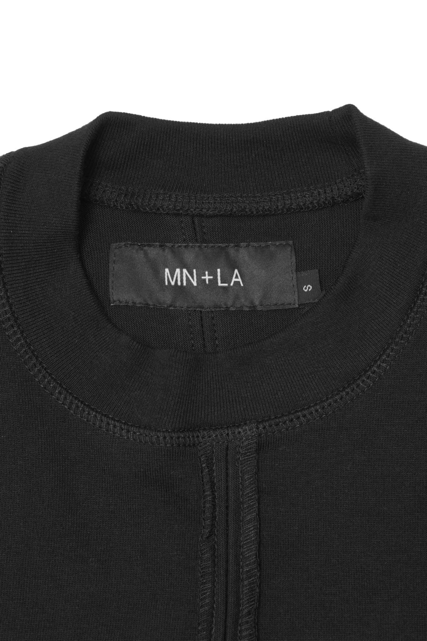 FORGED LONGSLEEVE TEE IN CAVIAR