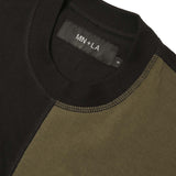 NEEDLEWORK POCKET TEE IN TAIGA