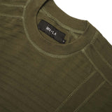 "FLOW" PIQUE TEE IN OLIVE