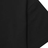 WAFFLE WEAVE BOX TEE IN ANTHRACITE