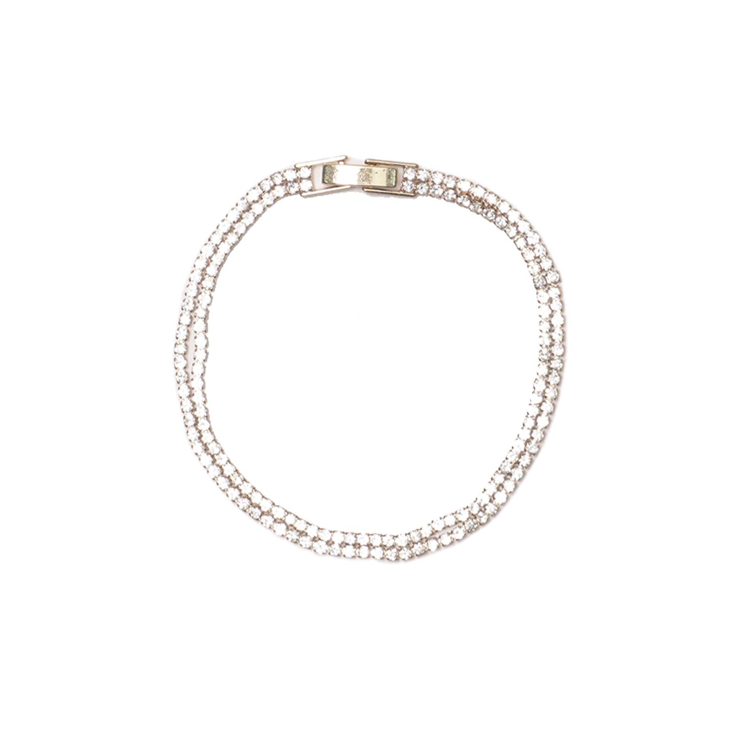 DOUBLE GLEAMSTONE GOLD BRACELET