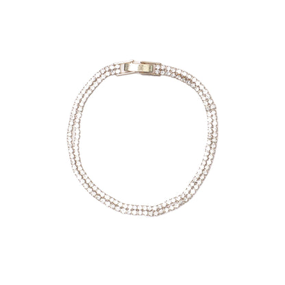 DOUBLE GLEAMSTONE GOLD BRACELET