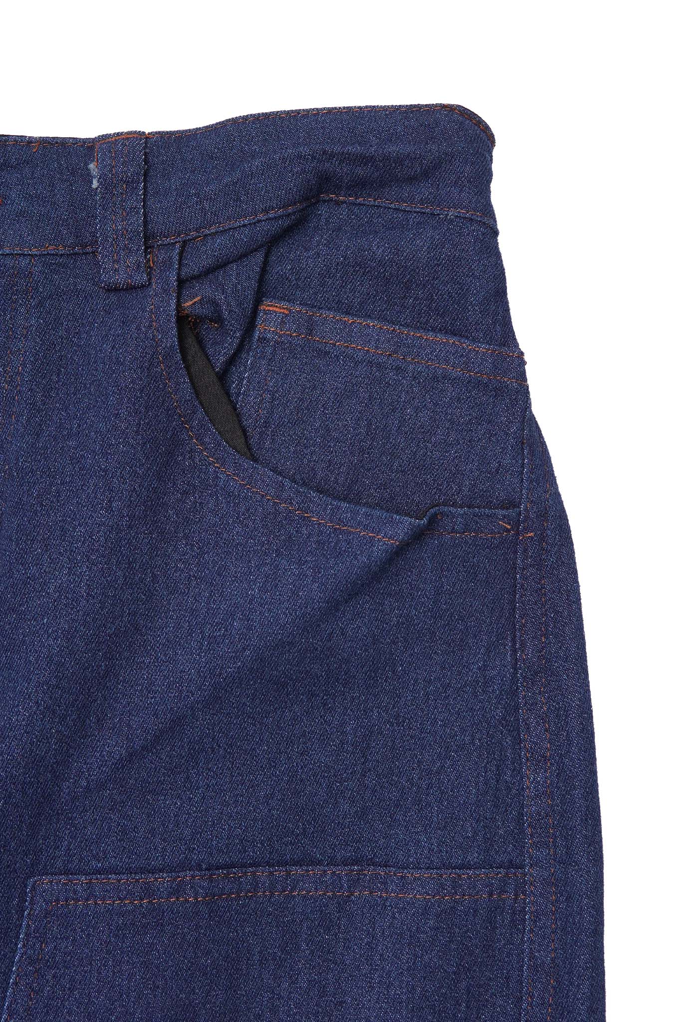 "COLD NAVY" DOUBLE KNEE PHAT SHORTS