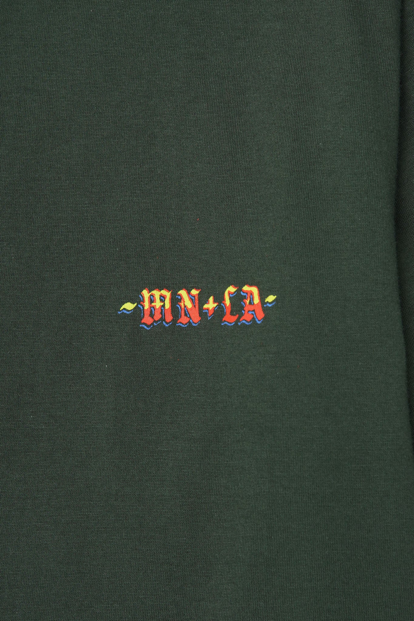 "SCORCH" LOGO TEE IN HUNTER GREEN