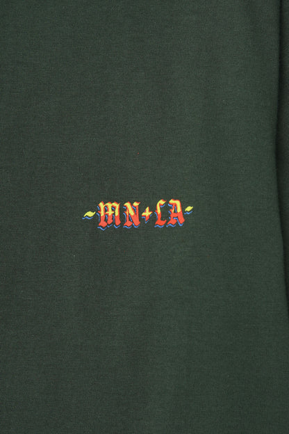 "SCORCH" LOGO TEE IN HUNTER GREEN