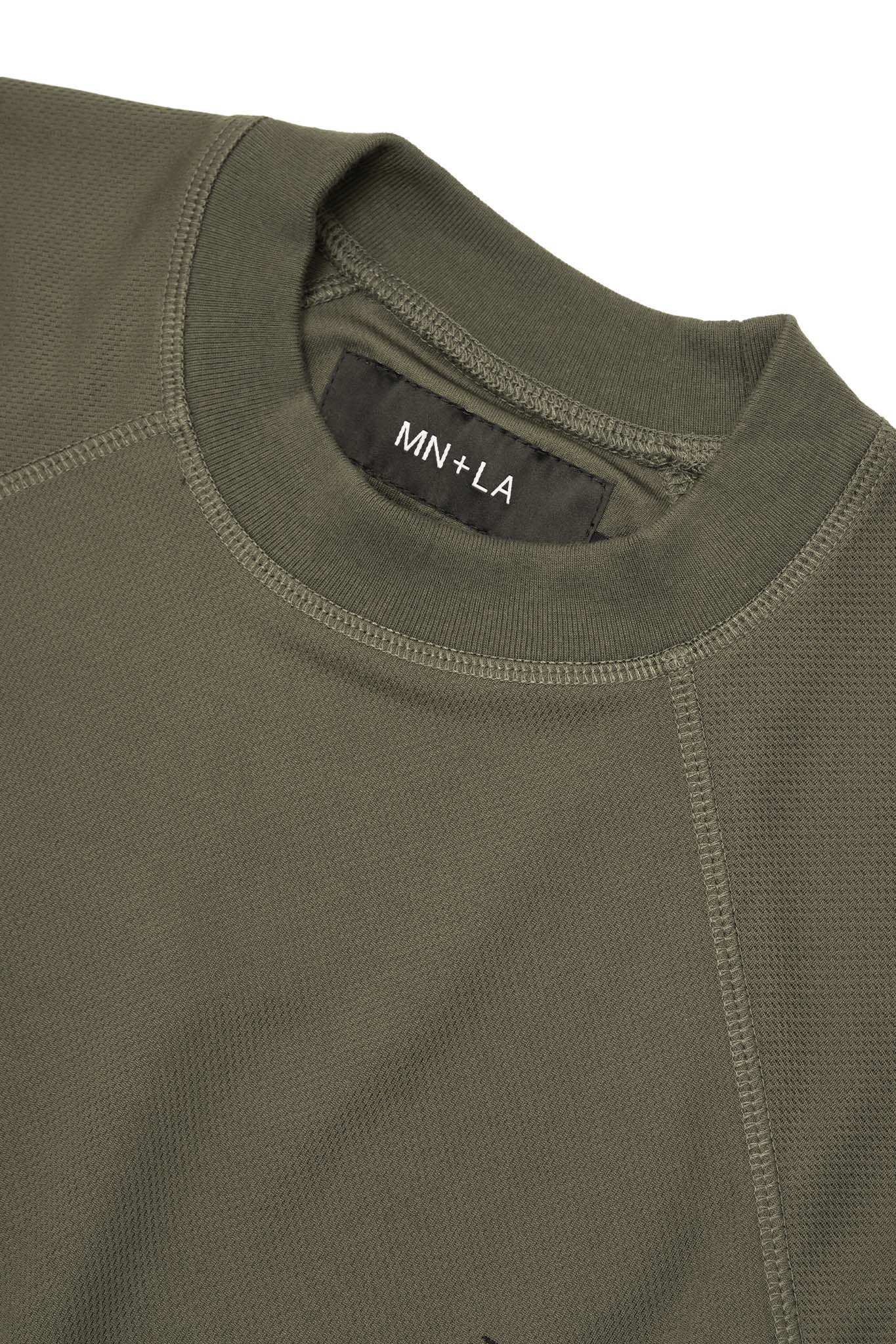 "ARE WE THERE YET?" TEE IN OLIVE