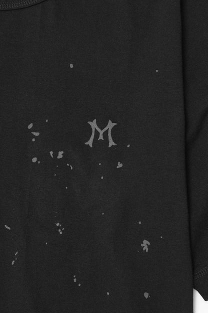"HITTER" V3 MOCK NECK LITE TEE  IN ANTHRACITE