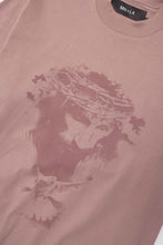 "CROWN OF THORNS" TEE IN MAUVE