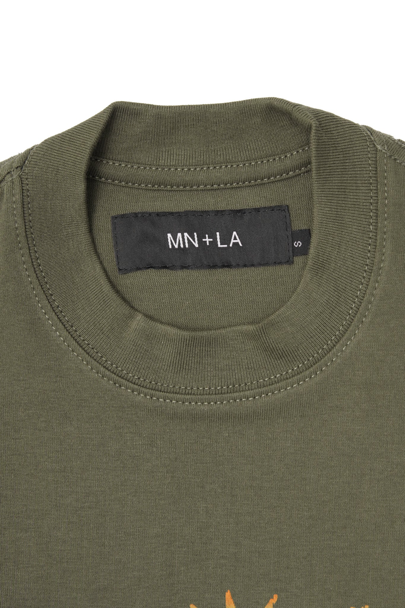 "SPIRIT WALKER" ULTRA HEAVY TEE IN OLIVE