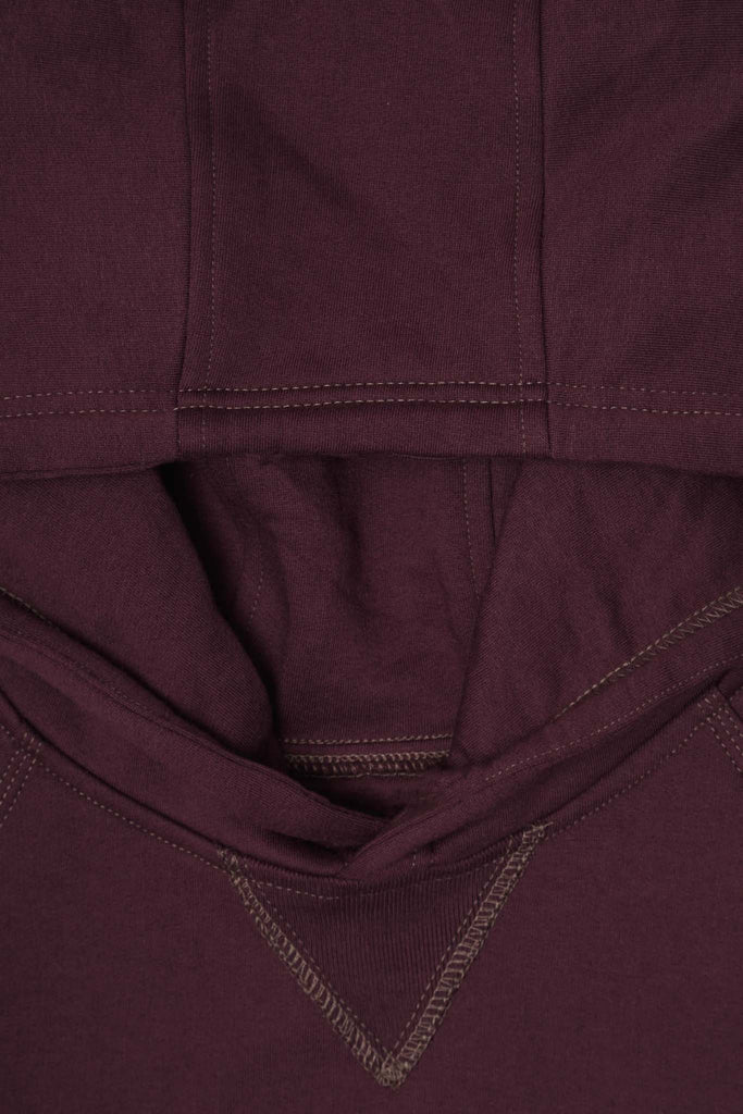 EXO™ MILITIA HOODIE IN WINE/OLIVE – MN+LA