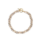 CHAIN TAB GOLD BRACELET
