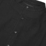 MANDARIN L/S SHIRT IN ANTHRACITE