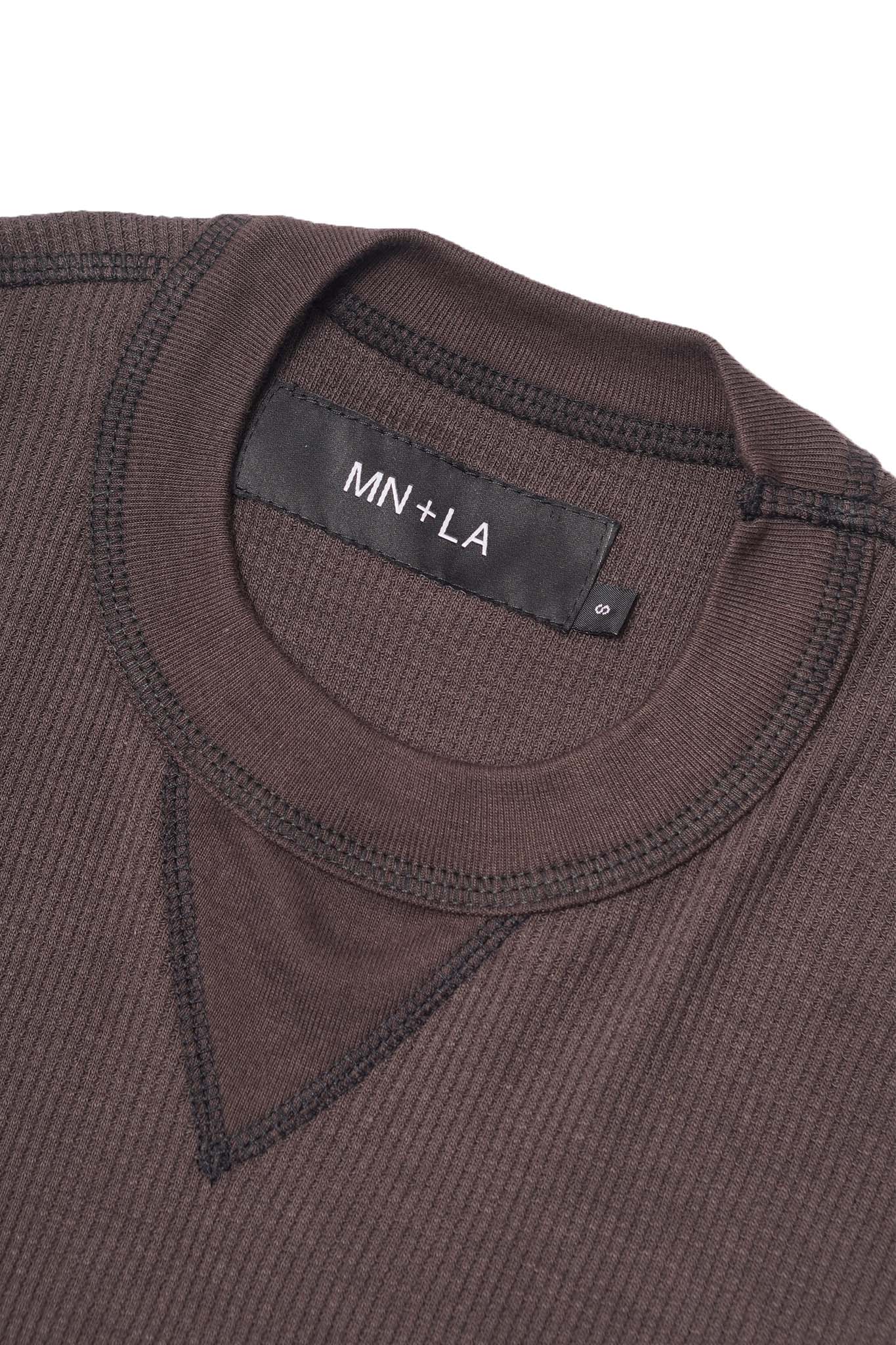 EXO™ MILITIA BOX WAFFLE TEE IN CHARCOAL GREY