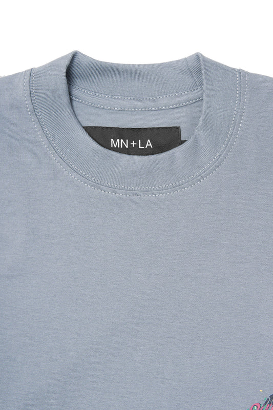 "LUCID DREAMS" TEE IN GLACIER