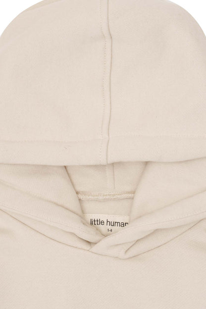 "CRAYONS" LITTLE HUMAN™ HOODIE IN OAT