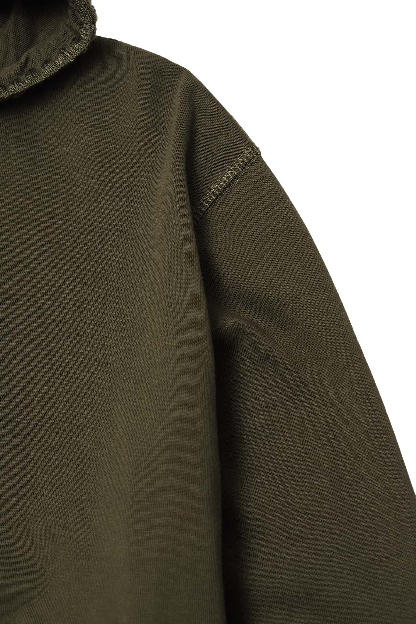 INCA HOODIE IN OLIVE