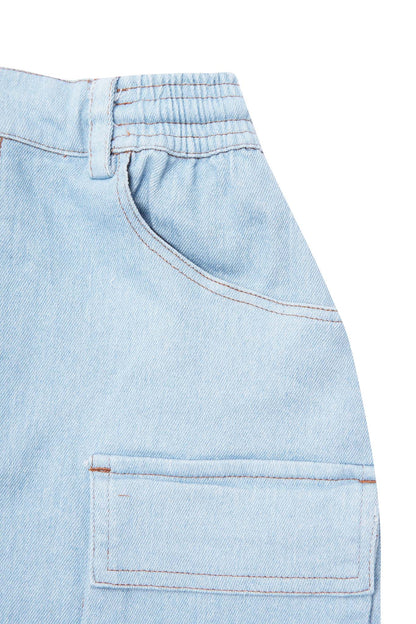 "VAPOR BLUE" BONNIE SKIRT