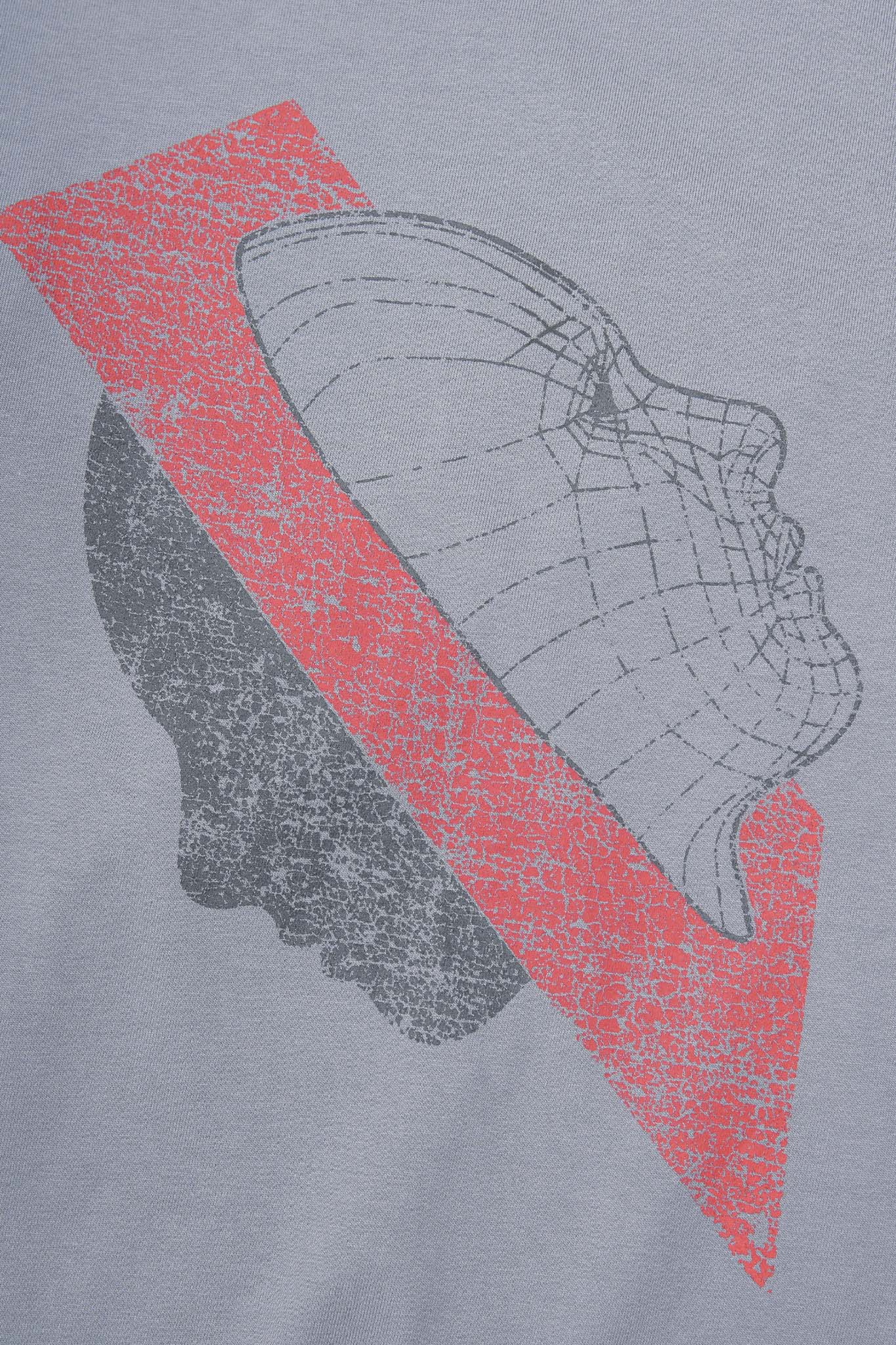 "HEADSPACE" TEE IN GLACIER