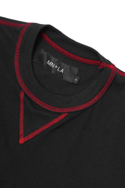 "YEAR OF THE SNAKE" MILITIA LONGSLEEVE TEE IN ANTHRACITE