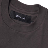BOX LITE TEE IN CHARCOAL GREY