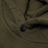 CLASSIC SNAP HOODIE IN OLIVE