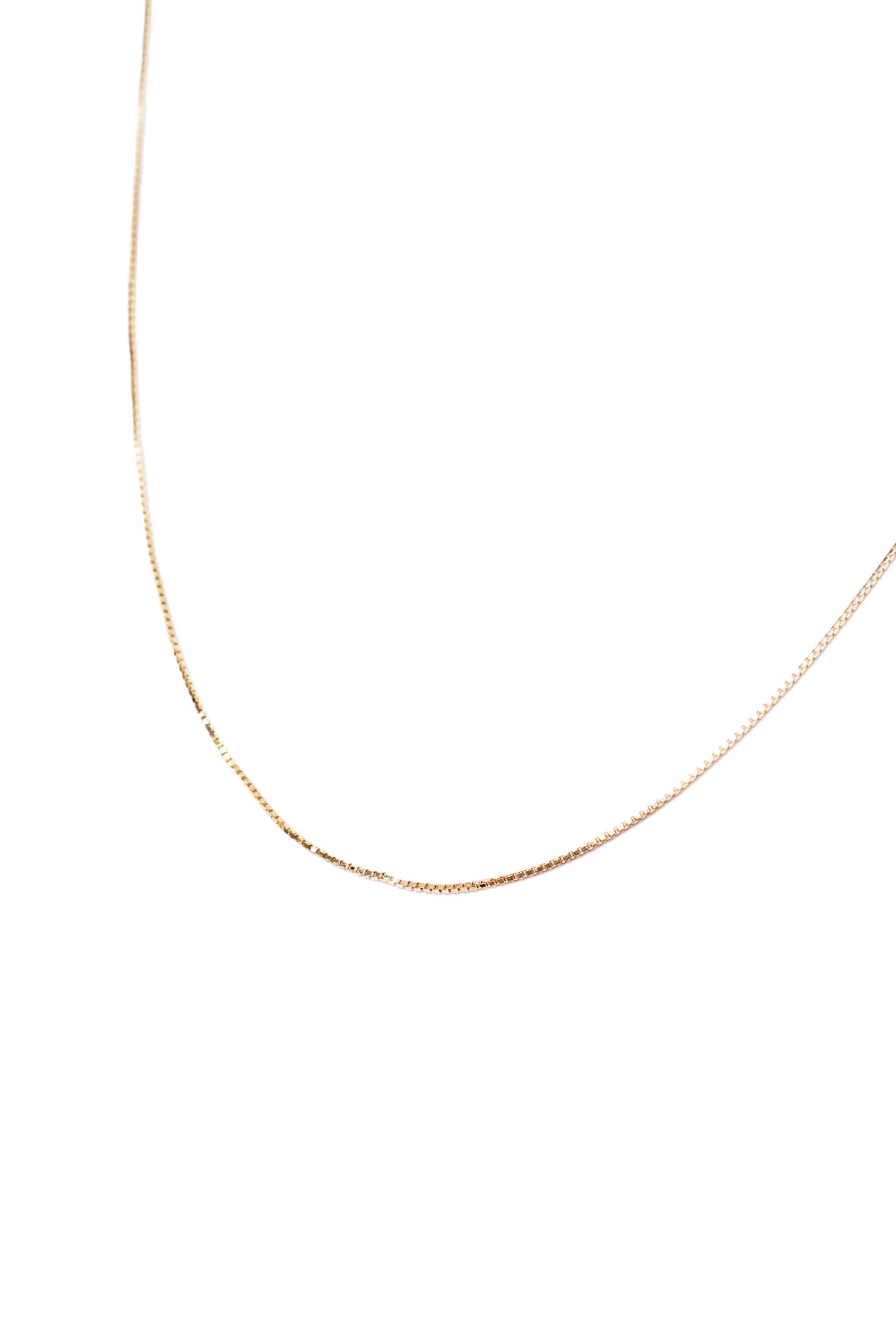 CUBE GOLD CHAIN NECKLACE