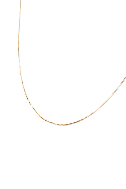CUBE GOLD CHAIN NECKLACE