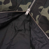 "FLOW" BOMBER JACKET IN WOODLAND CAMO