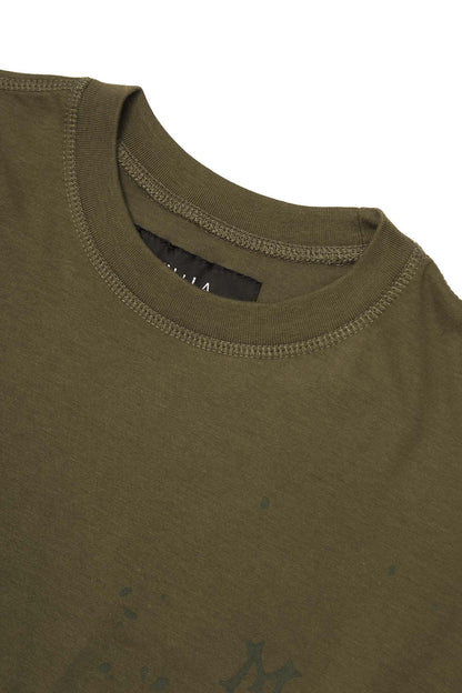 "HITTER" V3 LOUNGE LITE TEE IN OLIVE