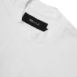 MOCK NECK TEE V4 IN WHITE