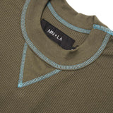 EXO™ MILITIA LONGSLEEVE TEE V3 IN OLIVE/TEAL