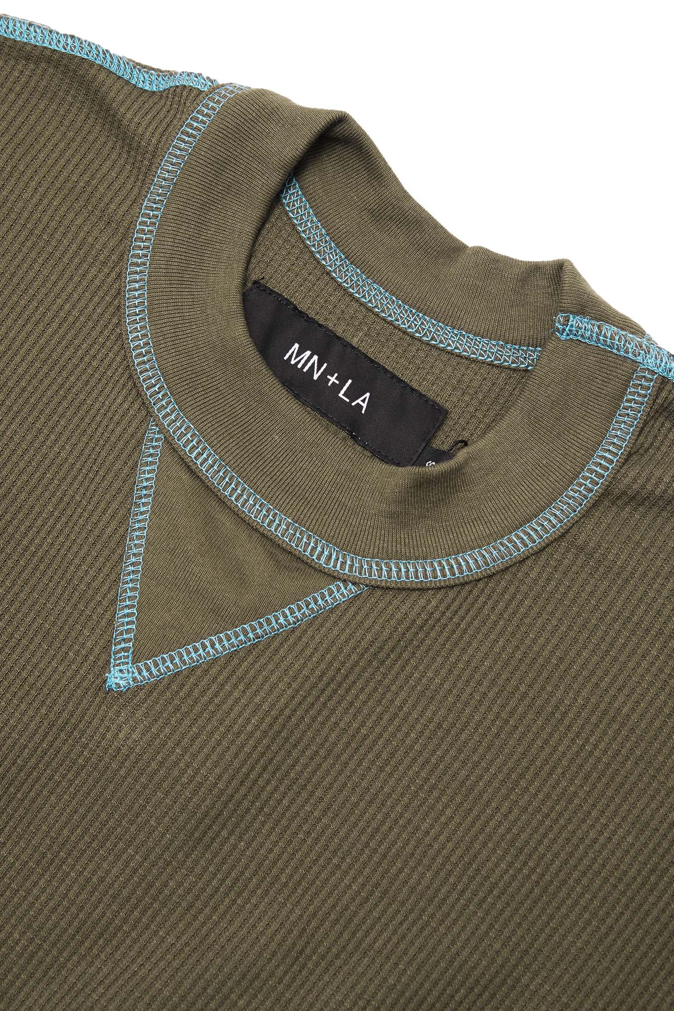 EXO™ MILITIA LONGSLEEVE TEE V3 IN OLIVE/TEAL