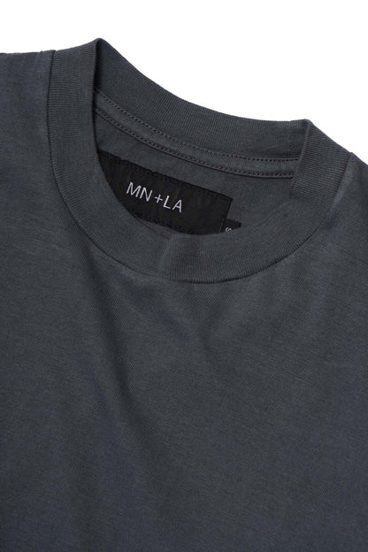 BOX LITE TEE IN CEMENT GREY