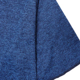 MILITIA MOCK NECK TEE IN CERULEAN