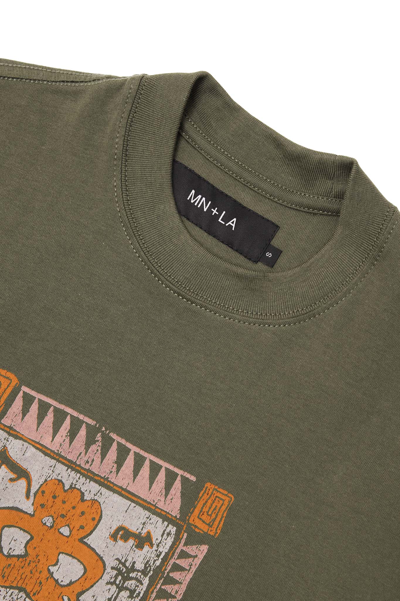 "SUPEREGO" ULTRA HEAVY TEE IN OLIVE