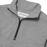 LITTLE HUMAN™ QUARTER ZIP IN HEATHER GREY