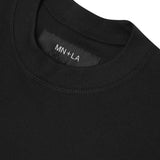 WAFFLE WEAVE VAST TEE IN ANTHRACITE