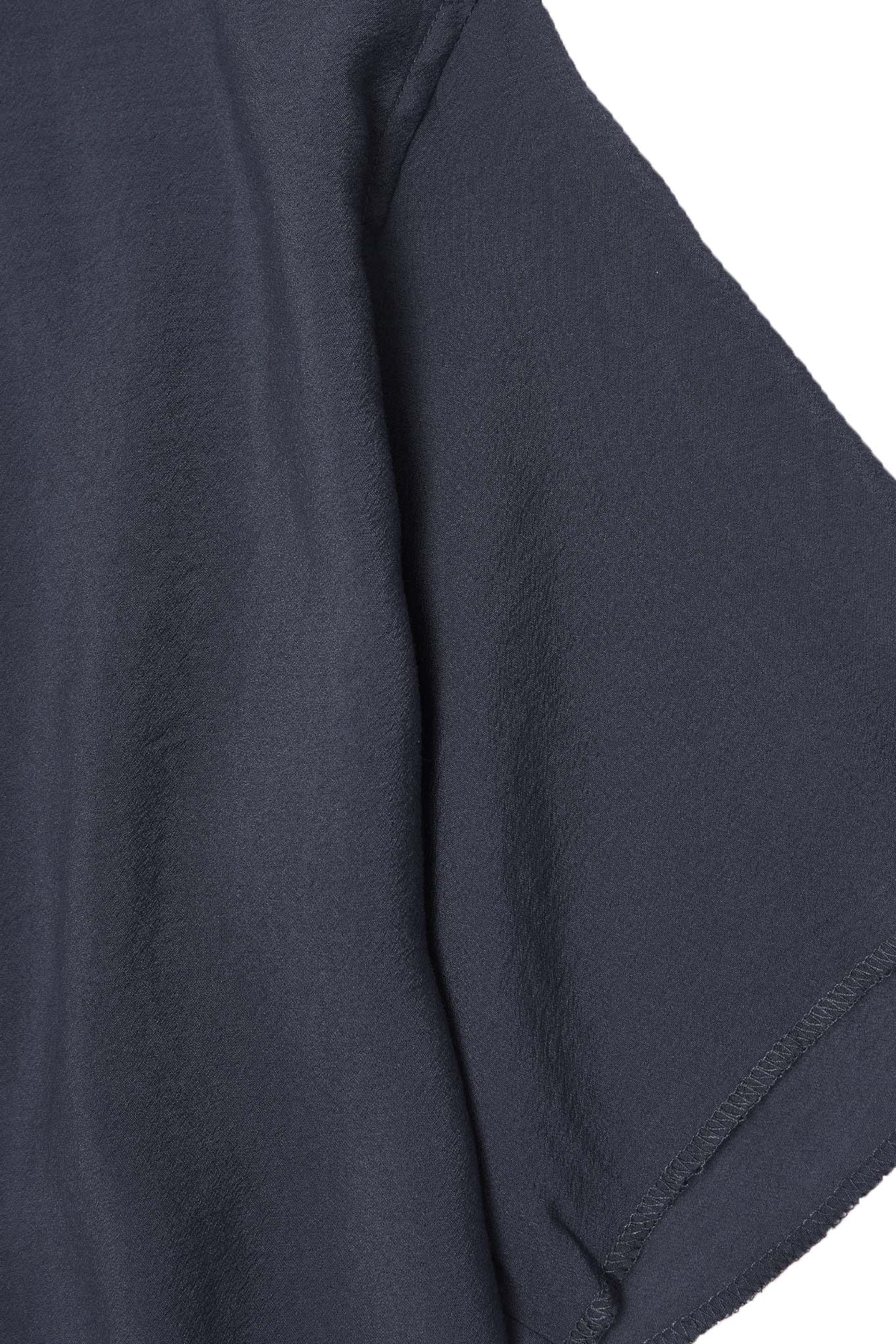 MANDARIN S/S SHIRT IN SLATE