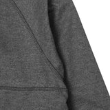 QUARTER ZIP L/S TEE V2 IN MIDNIGHT HEATHER