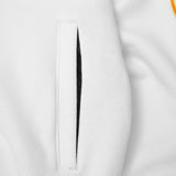 "BURNING STALLION" HOODIE IN WHITE