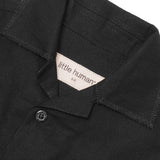 LITTLE HUMAN™ 4 POCKET CUBAN SHIRT IN ANTHRACITE