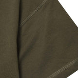 WAFFLE WEAVE VAST TEE IN OLIVE