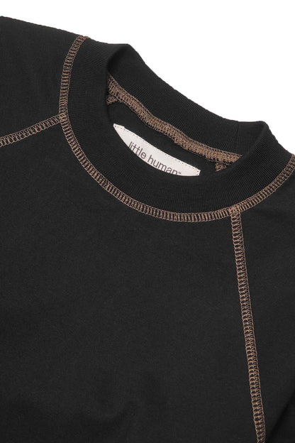 LITTLE HUMAN™ EXO™ LONGSLEEVE TEE IN ANTHRACITE/OLIVE