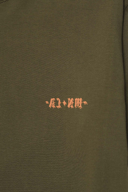"REAR VIEW" ULTRA HEAVY TEE IN OLIVE