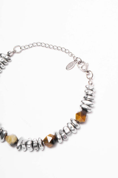 UMBER FOSSIL "AETHER STONE" BRACELET
