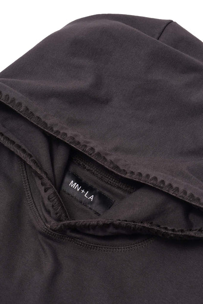 INCA HOODIE IN CHARCOAL GREY