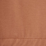 M+ QUARTER ZIP L/S TEE V2 IN APRICOT