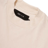 MOCK NECK LITE TEE IN ORGANIC COTTON